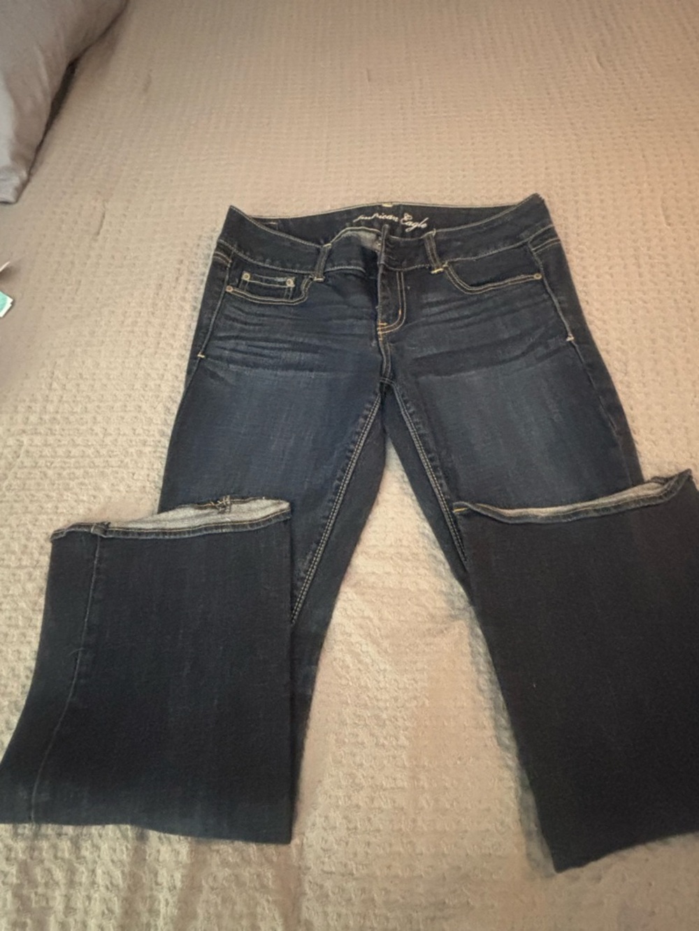 artis Dark Blue Boot-Cut Jeans